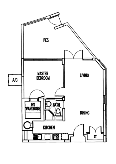 The Waterina - Floor Plan