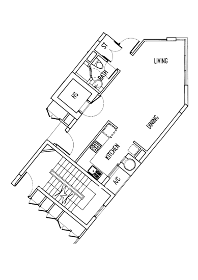 The Waterina - Floor Plan
