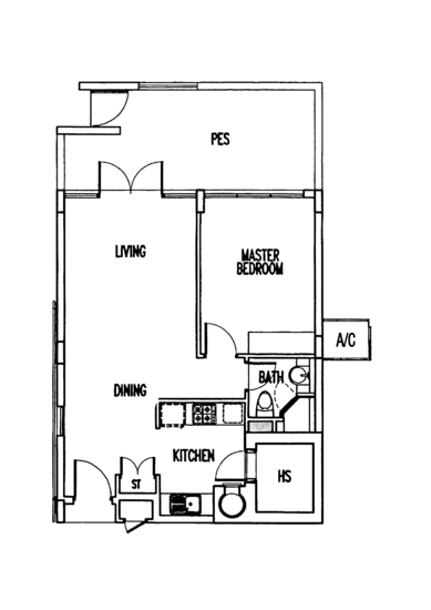 The Waterina - Floor Plan