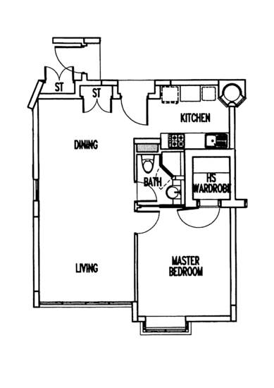 The Waterina - Floor Plan