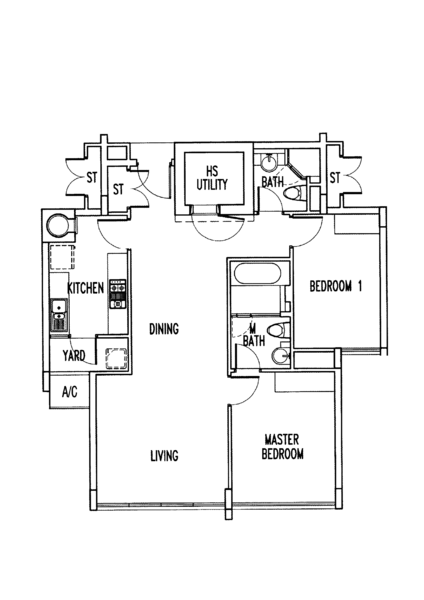 The Waterina, 69 Lorong 40 Geylang, 2 Bedrooms, 969 sqft, Apartment For Sale, by Jamie He, 500165215 - PropertyGuru.com.sg