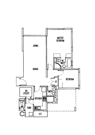 The Waterina - Floor Plan