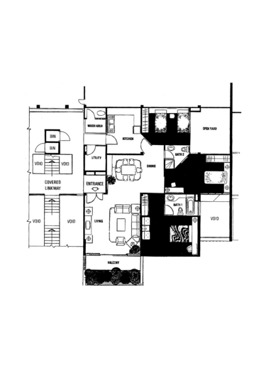 Clementi Park - Floor Plan