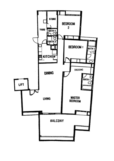 Clementi Park - Floor Plan