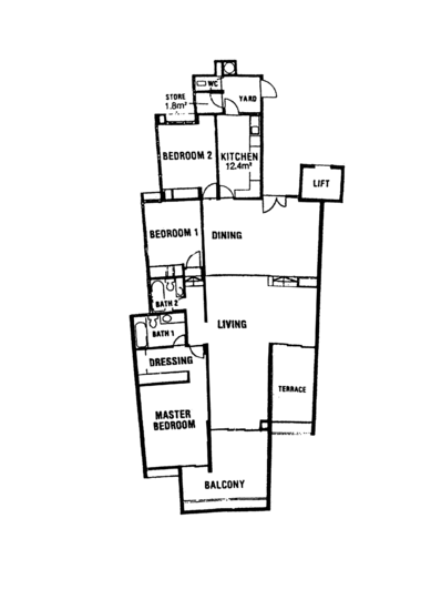 Clementi Park - Floor Plan