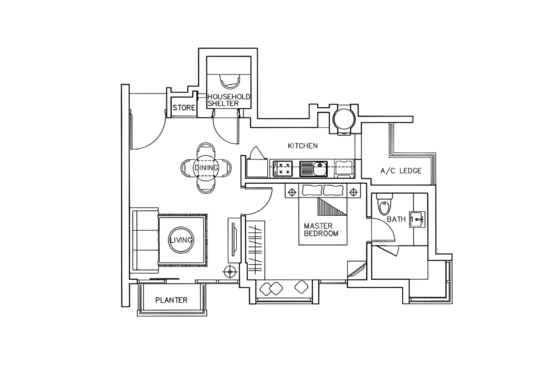 Poshgrove East - Floor Plan