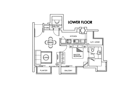 Poshgrove East - Floor Plan