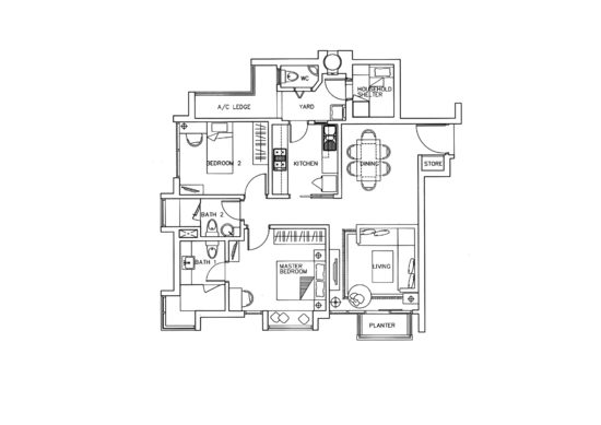 Poshgrove East - Floor Plan