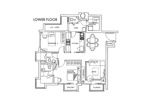 Poshgrove East - Floor Plan