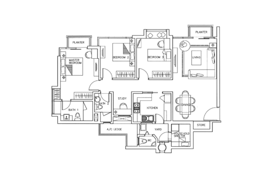 Poshgrove East - Floor Plan