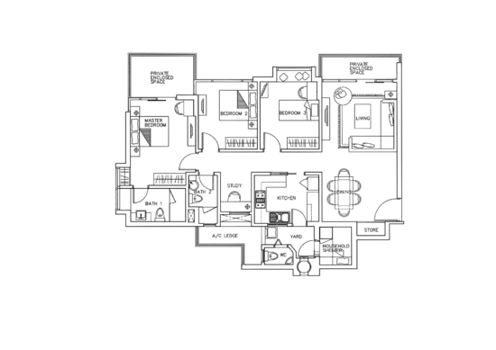 Poshgrove East - Floor Plan