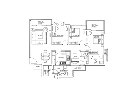 Poshgrove East - Floor Plan