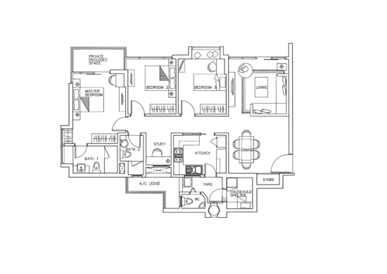 Poshgrove East - Floor Plan