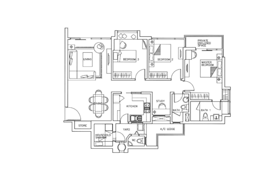 Poshgrove East - Floor Plan
