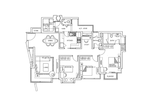 Poshgrove East - Floor Plan