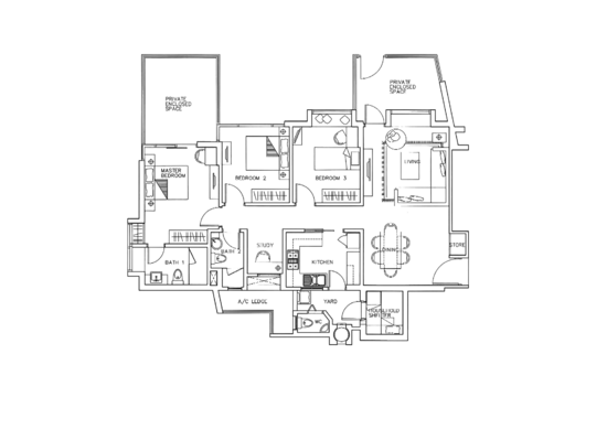 Poshgrove East - Floor Plan