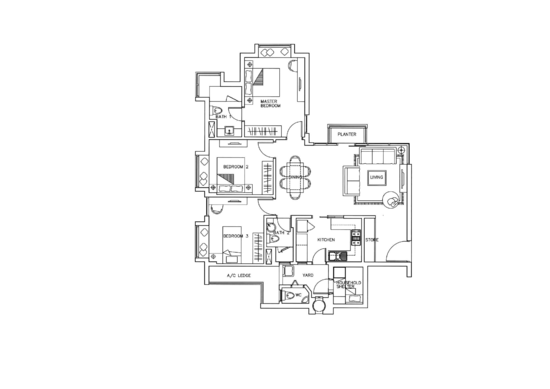 Poshgrove East - Floor Plan