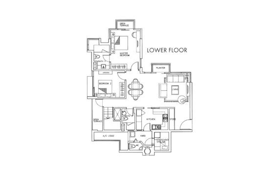 Poshgrove East - Floor Plan