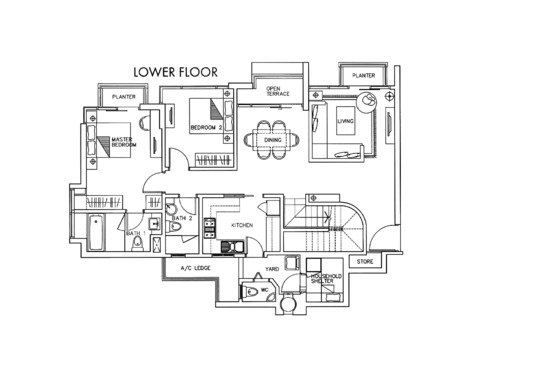 Poshgrove East - Floor Plan