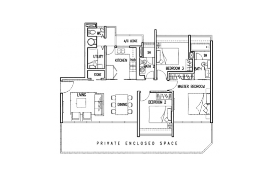 Cairnhill Residences - Floor Plan