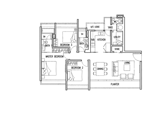 Cairnhill Residences - Floor Plan