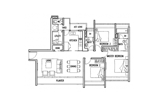 Cairnhill Residences - Floor Plan