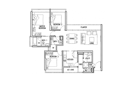 Cairnhill Residences - Floor Plan