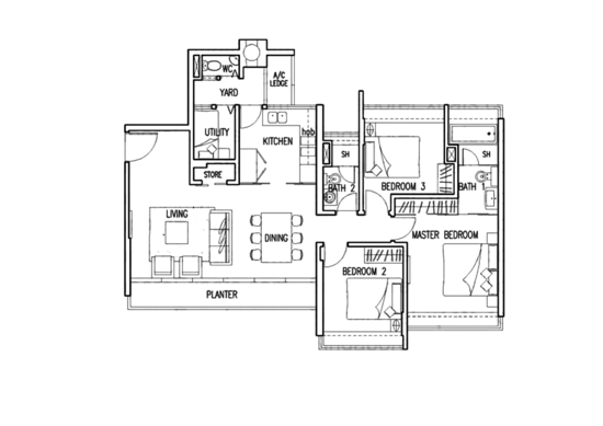 Cairnhill Residences - Floor Plan