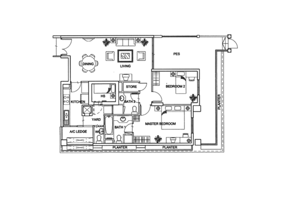 Yishun Emerald - Floor Plan