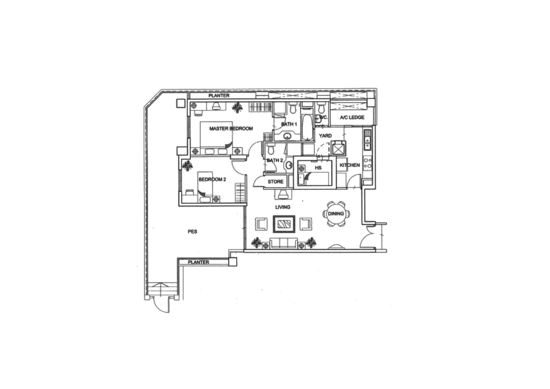 Yishun Emerald - Floor Plan