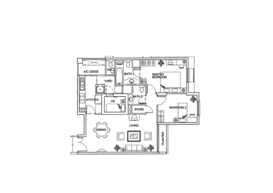 Yishun Emerald - Floor Plan