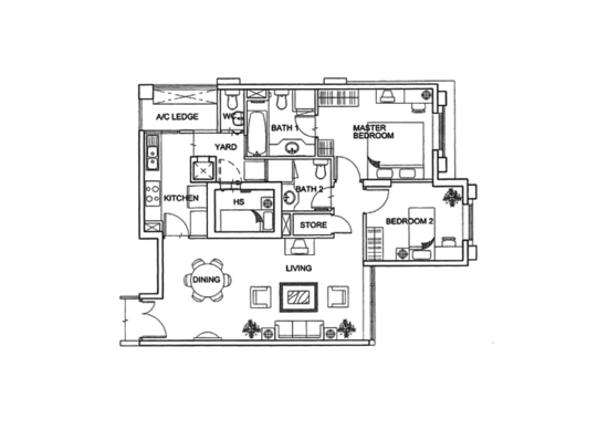 Yishun Emerald - Floor Plan