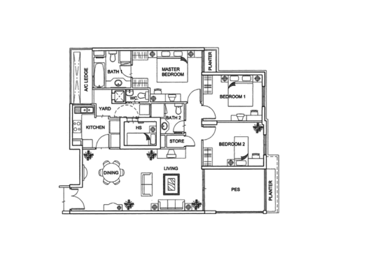 Yishun Emerald - Floor Plan