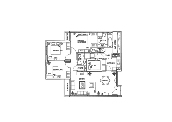 Yishun Emerald - Floor Plan