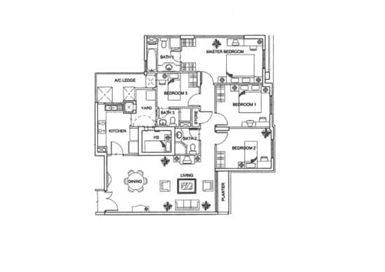 Yishun Emerald - Floor Plan