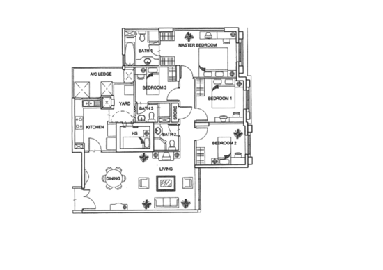 Yishun Emerald - Floor Plan