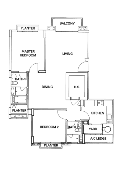 The Cornwall - Floor Plan