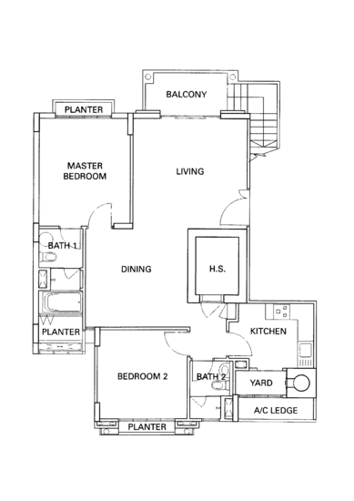The Cornwall - Floor Plan