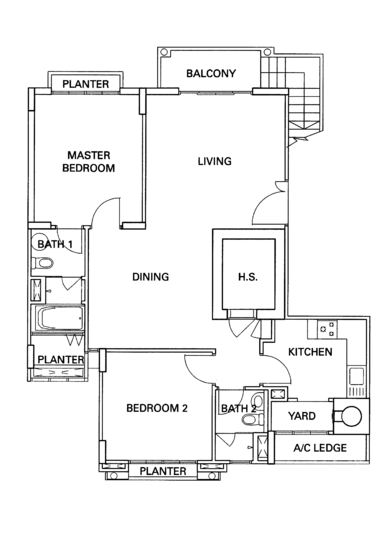 The Cornwall - Floor Plan