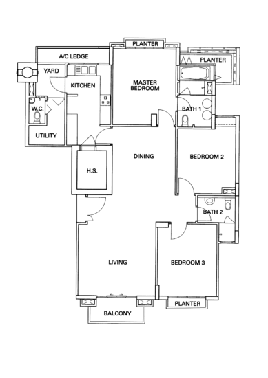 The Cornwall - Floor Plan