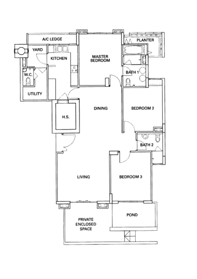 The Cornwall - Floor Plan