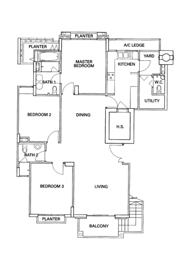 The Cornwall - Floor Plan