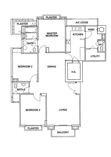 The Cornwall - Floor Plan