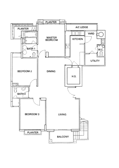 The Cornwall - Floor Plan