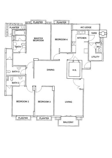 The Cornwall - Floor Plan