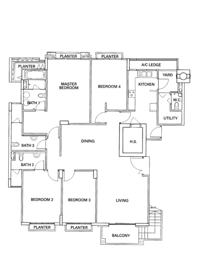 The Cornwall - Floor Plan