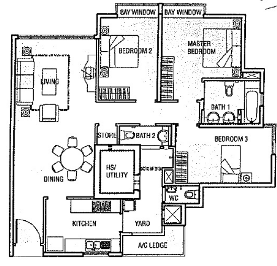 Rio Vista - Floor Plan
