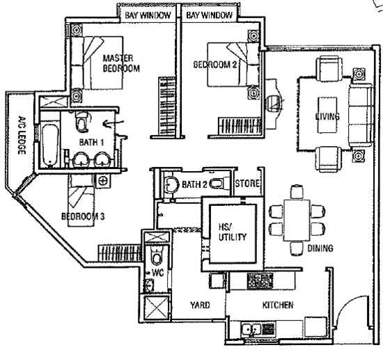 Rio Vista - Floor Plan