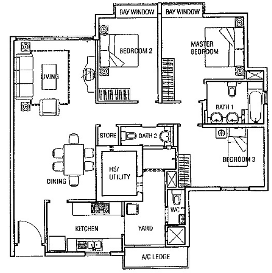 Rio Vista - Floor Plan