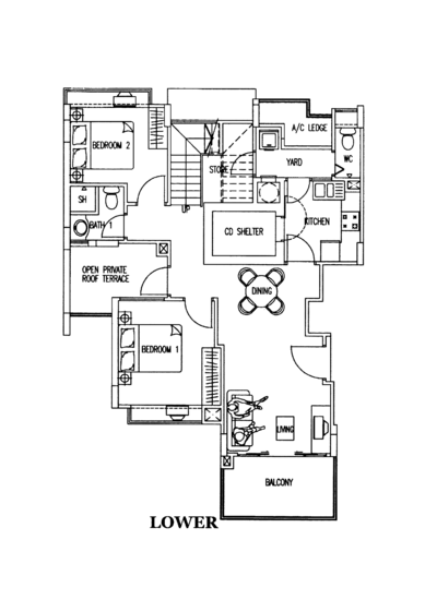 The Geranium - Floor Plan